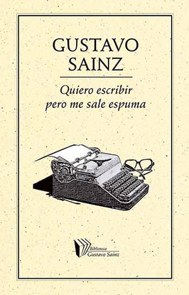 QUIERE ESCRIBIR PERO ME SALE ESPUMA