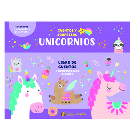 UNICORNIOS (CAJA CON LIBRO+PUZLE) (