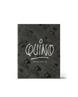 QUINO AGENDA ENCUADERNADA PERPETUA NEGRA