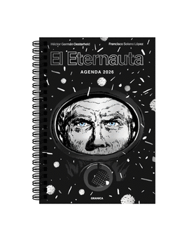 ETERNAUTA 2026, AGENDA ANILLADA PLATA