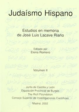 JUDA�SMO HISPANO (2 VOLS.)