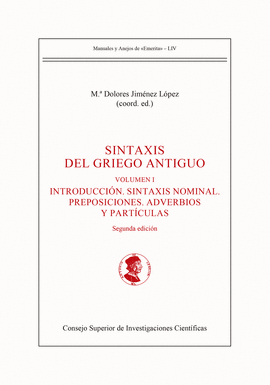 SINTAXIS DEL GRIEGO ANTIGUO