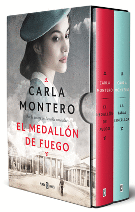 PACK CARLA MONTERO CON: EL MEDALLN DE FUEGO  LA TABLA ESMERALDA