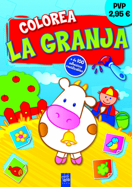 COLOREA LA GRANJA VACA