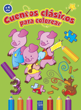 CUENTOS CLASICOS PARA COLOREAR 4 AOS