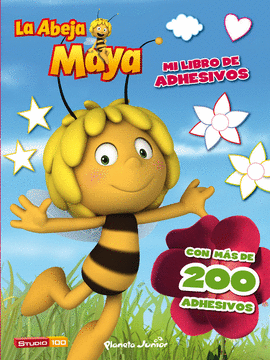 LA ABEJA MAYA MI LIBRO DE ADHESIVOS