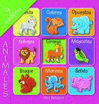 ANIMALES 9 MINILIBROS