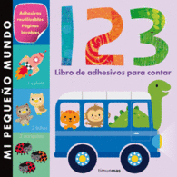 123 LIBRO DE ADHESIVOS PARA CONTAR