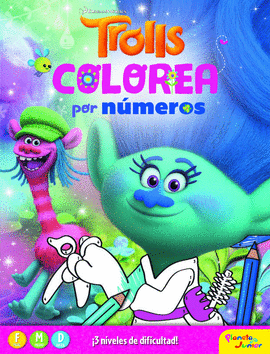 TROLLS. COLOREA POR N�MEROS