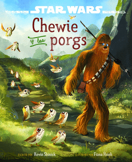 STAR WARS. LOS �LTIMOS JEDI. CHEWIE Y LOS PORGS