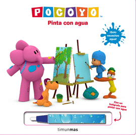 POCOYO. PINTA CON AGUA