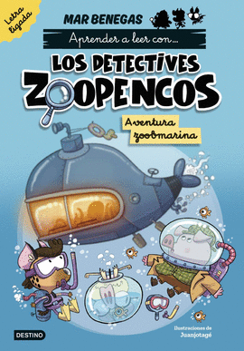 APRENDER A LEER CON... LOS DETECTIVES ZOOPENCOS. LETRA LIGADA 1. AVENTURA ZOOBMA