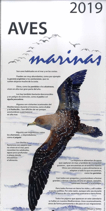 AVES MARINAS CALENDARIO 2019