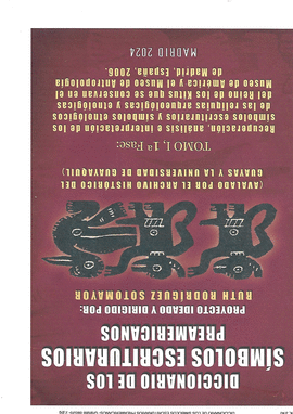 DICCIONARIO DE LOS S�MBOLOS ESCRITURARIOS PREAMERICANOS