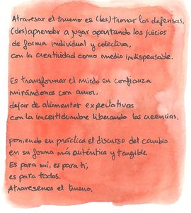 ATRAVESANDO EL TRUENO.