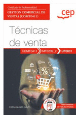 MANUAL TECNICAS DE VENTA UF0031 CERTIFICADOS PROFESIONALIDA