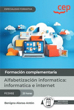 MANUAL ALFABETIZACION INFORMATICA:INFOMATICA/INTERNET