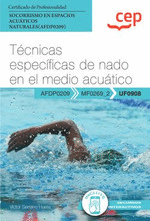 MANUAL T�CNICAS ESPEC�FICAS DE NADO EN MEDIO ACUATICO