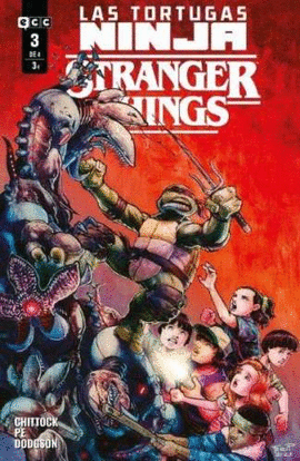 LAS TORTUGAS NINJA;STRANGER THINGS 03