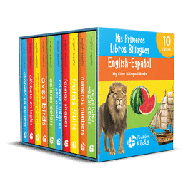 PACK MIS PRIMEROS LIBROS BILINGUES ENGLISH ESPAOL