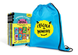 (PACK).L�ESCOLA DE MONSTRES.(INCLOU ELS LLIBRES DEL 1 AL 8 I UNA MOTXILLA