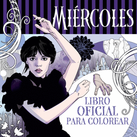 MIRCOLES ADDAMS. LIBRO OFICIAL PARA COLOREAR