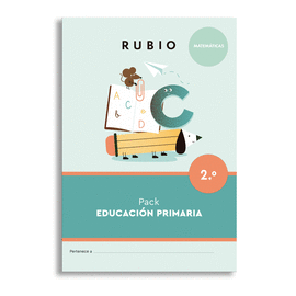 PACK MATEM�TICAS RUBIO 2.� PRIMARIA (+ 7 A�OS)