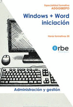 WINDOWS WORD INICIACION ESPECIALIDADES FORMATIVAS