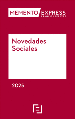 NOVEDADES SOCIALES 2025