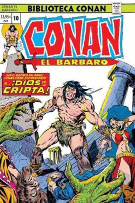 CONAN EL BARBARO 10- 1975- BIBLIOTECA CONAN EL BARBARO