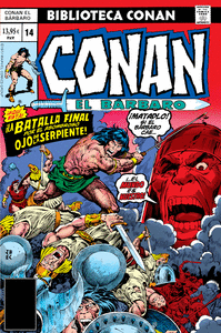 BIBLIOTECA CONAN. CONAN EL BARBARO 14