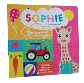 SOPHIE, JUEGA Y APRENDE LIBRO CON SOLAPAS