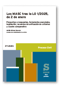 MASC TRAS LA LO 1/2025, DE 2 DE ENERO. PREGUNTAS Y RESPUESTAS, FORMULARIOS ESENC