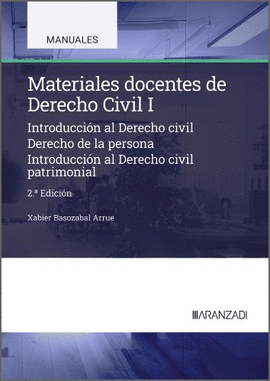 MATERIALES DOCENTES DE DERECHO CIVIL I