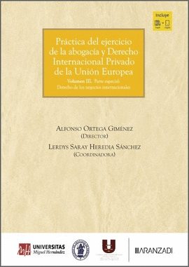 PRACTICA DEL EJERCICIO DE LA ABOGACIA Y DERECHOO INTERNACIONAL III