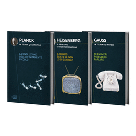 COLLEZIONE GRANDI IDEE DELLA SCIENZA PACK II. CONTIENE 3 LIBRI