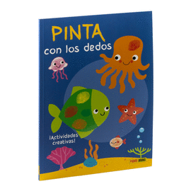 PINTA CON DEDOS AZUL ACT CREATIVAS