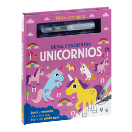 PINTA CON AGUA UNICORNIOS