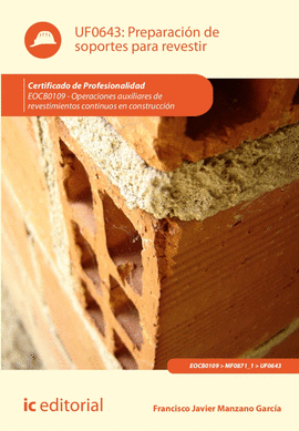 PREPARACI�N DE SOPORTES PARA REVESTIR. EOCB0109