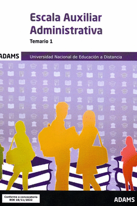 ESCALA AUXILIAR ADMINISTRATIVA ( UNED) - TEMARIO 1