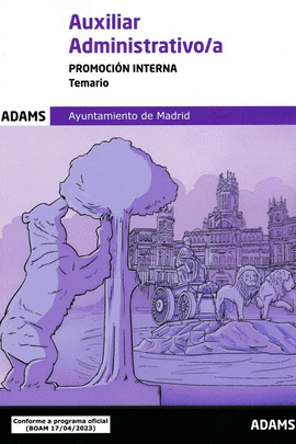AUXILIAR ADMINISTRATIVO;A ( PROMOCION INTERNA) - TEMARIO