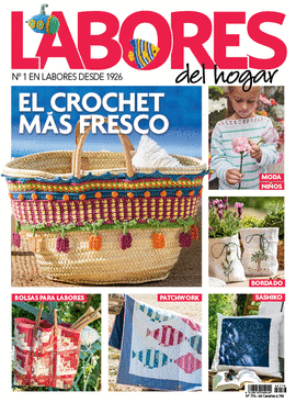 REVISTA LABORES #776  EL CROCHET MS FRESCO