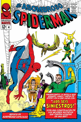 BIBM22 ASOMBROSO SPIDERMAN 4 1964-65