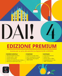 DAI+! 4 PREMIUM LIBRO DELLO STUDENTE+ESERCIZI