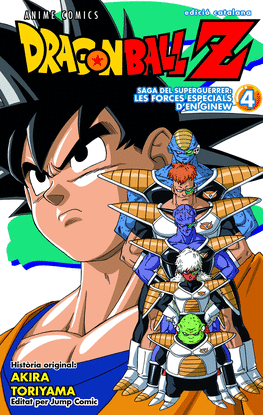 BOLA DE DRAC Z ANIME COMICS FORCES ESPECIALS GINEW N 04/06