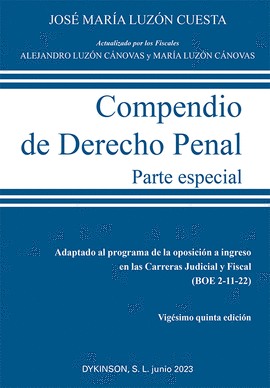 COMPENDIO DE DERECHO PENAL
