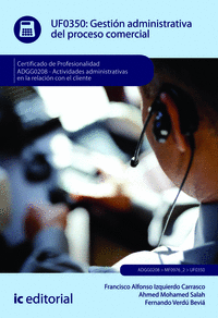 GESTION ADMINISTRATIVA DEL PROCESO COMERCIAL. ADGG0208 - ACTIVIDADES ADMINISTRAT