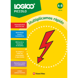 LOGICO PICCOLO MULTIPLICAMOS RAPIDO 6 8 AOS
