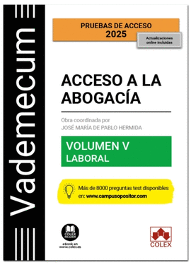 V.VADEMECUM ACCESO ABOGACIA:LABORAL