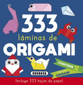 333 L�MINAS DE ORIGAMI AZUL